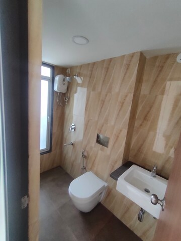 Bathroom in 1.5 BHK Apartment at Lodha Amara, Kolshet Road – for Rent