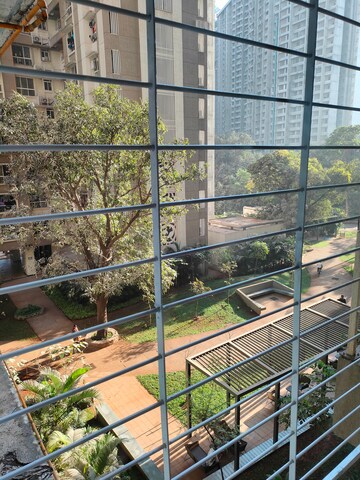 Balcony in 1.5 BHK Apartment at Lodha Amara, Kolshet Road – for Rent