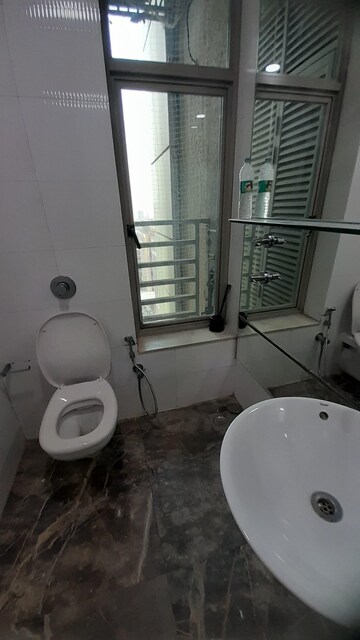 Bathroom in 4 BHK Apartment at Prabhadevi CHS, Prabhadevi – for Rent
