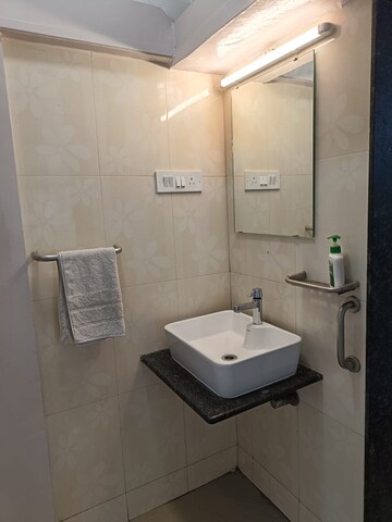 Bathroom in 3 BHK Apartment at Raj Kamal CHS Vile Parle, Vile Parle East – for Rent
