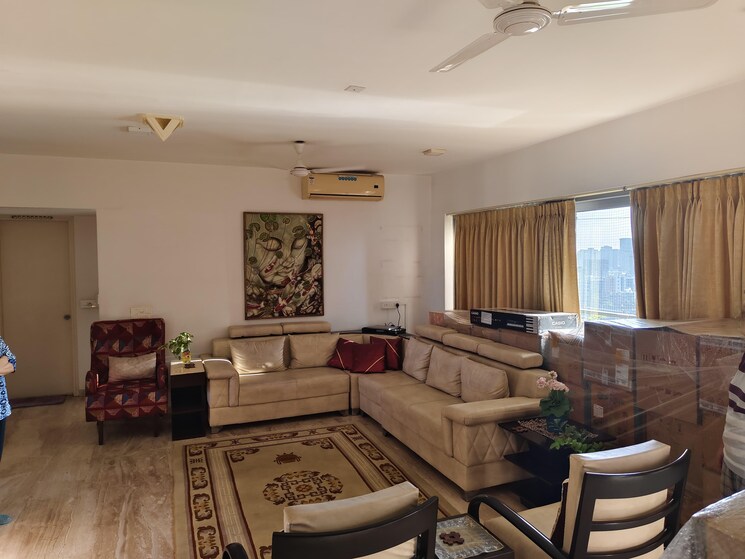 Living Room, bayview-terraces 4 Bedroom 3100 Sq.Ft. Apartment In Prabhadevi Mumbai 8636177