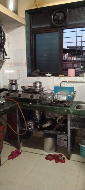 Kitchen in 1 BHK Apartment at Dombivli East – for Rent