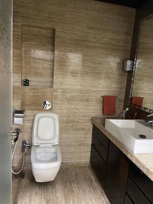 Attached Bathroom in 4 BHK Apartment at Juhu Prajakta, Juhu – for Sale