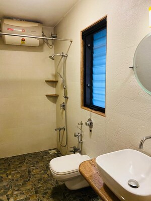 Bathroom in 2 BHK Apartment at Raheja Classique, Andheri West – for Sale