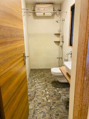 Bathroom in 2 BHK Apartment at Raheja Classique, Andheri West – for Sale