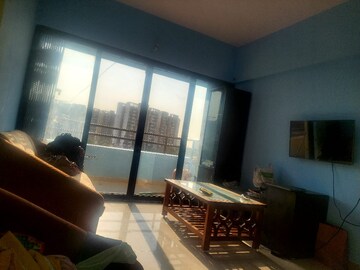 Living Room in 2 BHK Apartment at Gulmohar Serene, Kharadi – for Rent