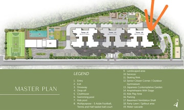 Master Plan in 3.5 BHK Apartment at Prestige Elm Park, Whitefield – for Sale