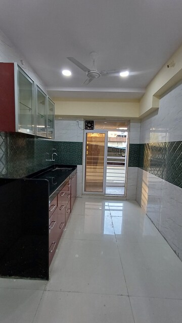 Kitchen in 2 BHK Apartment at Parijat Soceity, Panch Pakhadi – for Rent