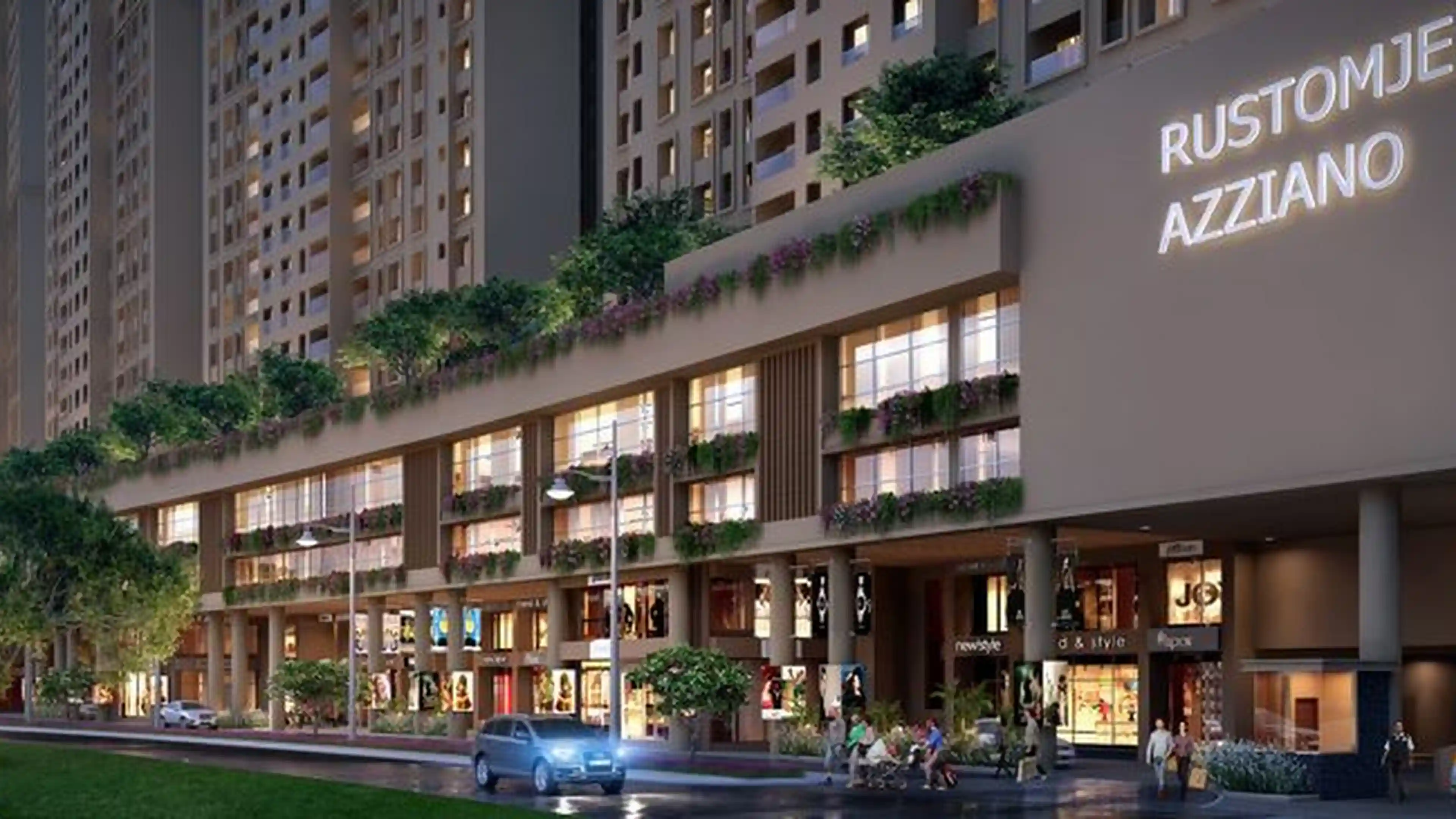 2 BHK Apartment For Rent in Rustomjee Urbania Azziano