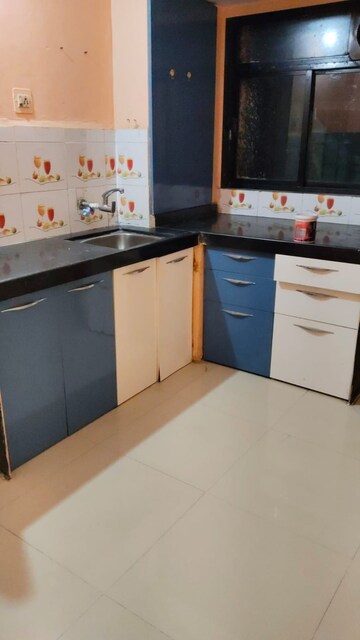 Kitchen in 1 BHK Apartment at Shiv Complex, Ghansoli – for Rent