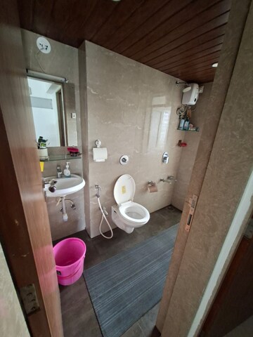 Bathroom in 2 BHK Apartment at Madhuban CHSL, Panch Pakhadi – for Rent