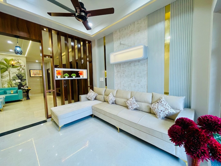 Living Room, mansarovar extension 5 Bedroom 200 Sq.Yd. Independent House In Mansarovar Extension Jaipur 8636426