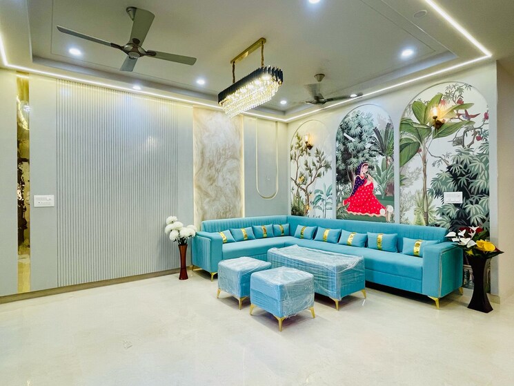 Living Room, mansarovar extension 5 Bedroom 200 Sq.Yd. Independent House In Mansarovar Extension Jaipur 8636426