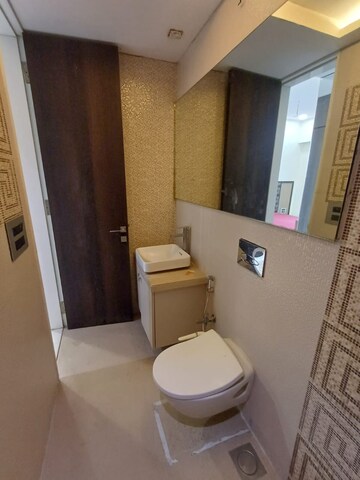 Bathroom in 2 BHK Apartment at Jai Prabhat Apartment, Andheri West – for Rent