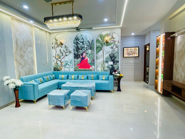 Living Room, mansarovar extension 5 Bedroom 3800 Sq.Ft. Independent House In Mansarovar Extension Jaipur 8636429