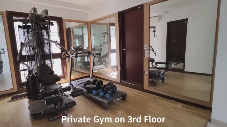 Gym, salarpuria-sattva-kings-domain 5 Bedroom 4345 Sq.Ft. Villa In Cv Raman Nagar Bangalore 8636436