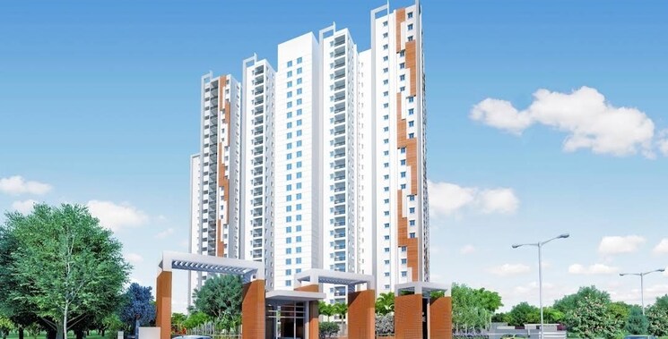 Exterior View, my-home-krishe 2 Bedroom 1275 Sq.Ft. Apartment In Financial District Hyderabad 8636489
