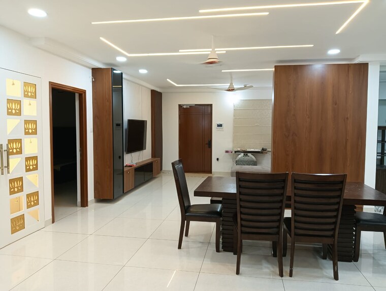 Living Room, aparna-sarovar-zenith 3 Bedroom 2260 Sq.Ft. Apartment In Nallagandla Hyderabad 8636503