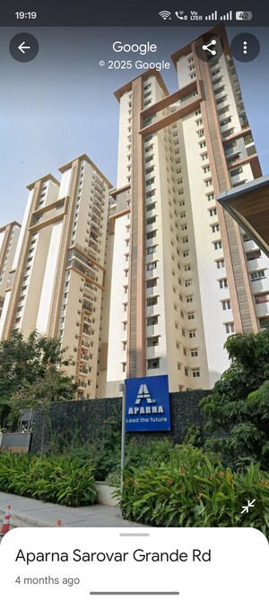 3 BHK Apartment – Exterior View View at Aparna Sarovar Zenith, Nallagandla - for Sale