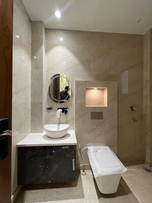 Bathroom in 4 BHK Builder Floor at Surya Nagar – for Sale