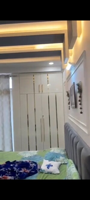 Building Lobby in 2 BHK Apartment at JKG Palm Resort, Raj Nagar Extension – for Sale