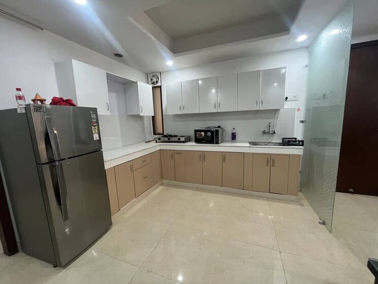 Kitchen, pundrik-vihar 2.5 Bedroom 1000 Sq.Ft. Builder Floor In Pitampura Delhi 8636560