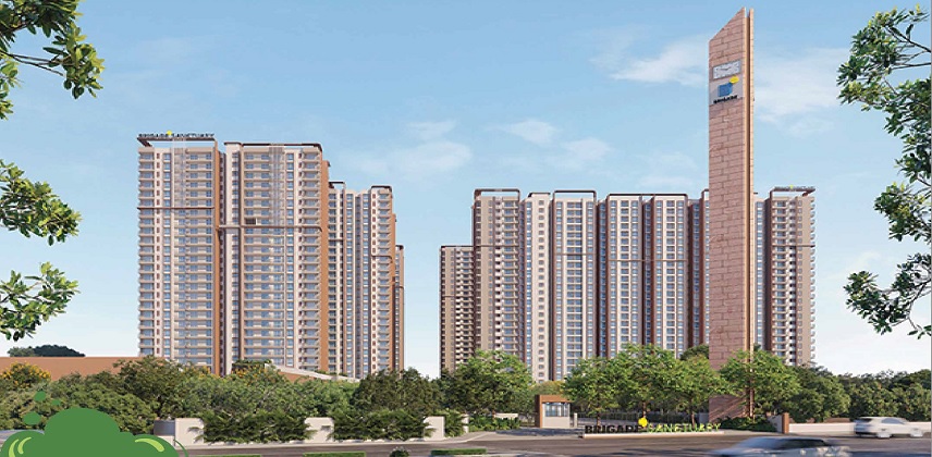 3 BHK + Study Room 1424 Sq.Ft. Apartment in Brigade Sanctuary