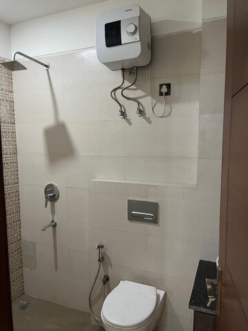 Bathroom in 3 BHK Apartment at Puri Emerald Bay, Sector 104 – for Rent