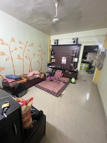 Master Bedroom in 1 BHK Apartment at Krushi CHS, Gokhalenagar – for Rent