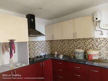 Kitchen in 2 BHK Apartment at MI Rustle Court, Gomti Nagar – for Rent