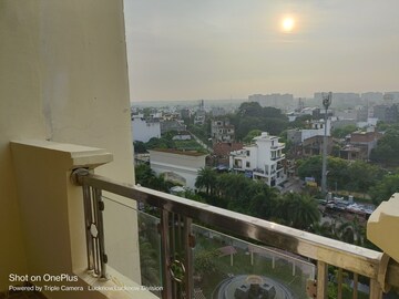 Balcony in 2 BHK Apartment at MI Rustle Court, Gomti Nagar – for Rent
