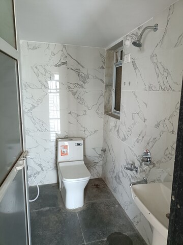 Bathroom in 1 BHK Apartment at Rameshwar Park, Diva – for Rent