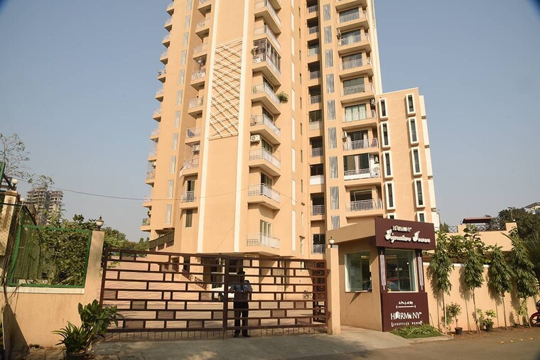 Exterior View, harmony-signature-towers 4 Bedroom 1400 Sq.Ft. Apartment In Owale Thane 8636648
