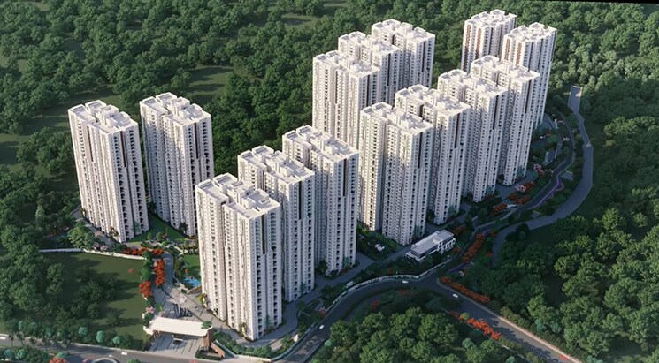 Exterior View, aparna-zenon 3 Bedroom 1982 Sq.Ft. Apartment In Puppalaguda Hyderabad 8636649