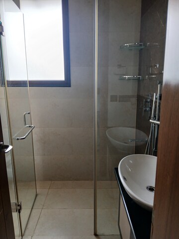 Bathroom in 3.5 BHK Builder Floor at Sector 13 – for Rent