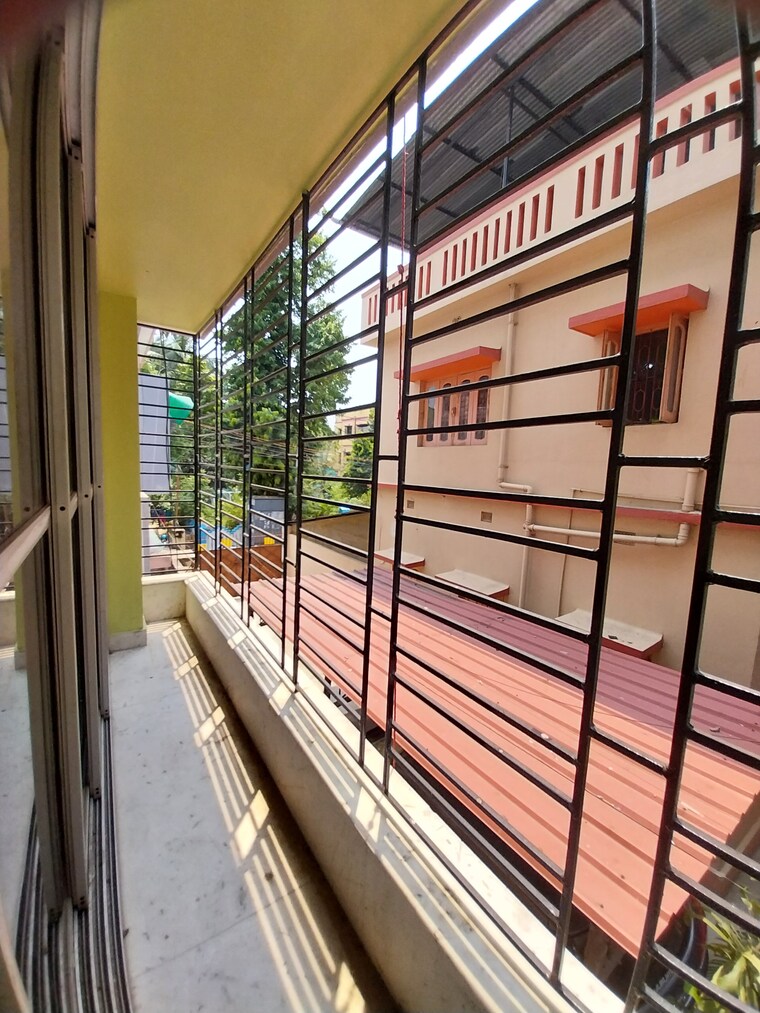 Balcony, bidhanpally 2 Bedroom 840 Sq.Ft. Apartment In Bidhanpally Kolkata 8636670