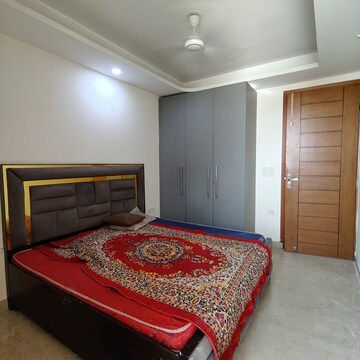Bedroom in 3 BHK Builder Floor at Chattarpur – for Rent