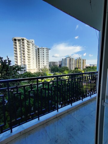Balcony in 3 BHK Apartment at Ansals Celebrity Greens, Sushant Golf City – for Rent