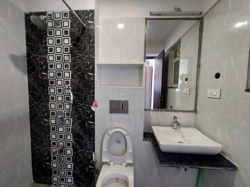 Bathroom in 2 BHK Apartment at Omkar Ananta, Goregaon East – for Rent