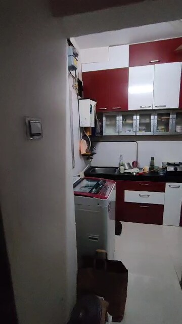 Kitchen in 1 BHK Apartment at Mangalmurti Apartment, Ghansoli – for Rent