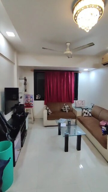 Living Room in 1 BHK Apartment at Mangalmurti Apartment, Ghansoli – for Rent
