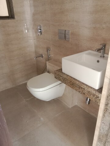Bathroom in 2 BHK Apartment at Sunteck West World, Naigaon East – for Rent