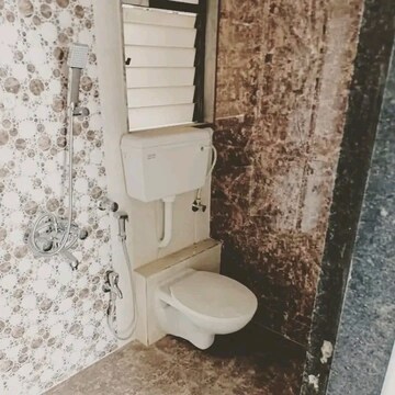 Bathroom in 1 BHK Apartment at Rustomjee Avenue L1, Virar West – for Rent