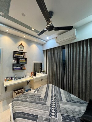 Master Bedroom in 2 BHK Apartment at Metro The Palms, Nerul – for Sale