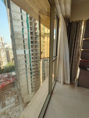 Balcony in 3 BHK Apartment at Transcon Triumph Tower, Andheri West – for Sale