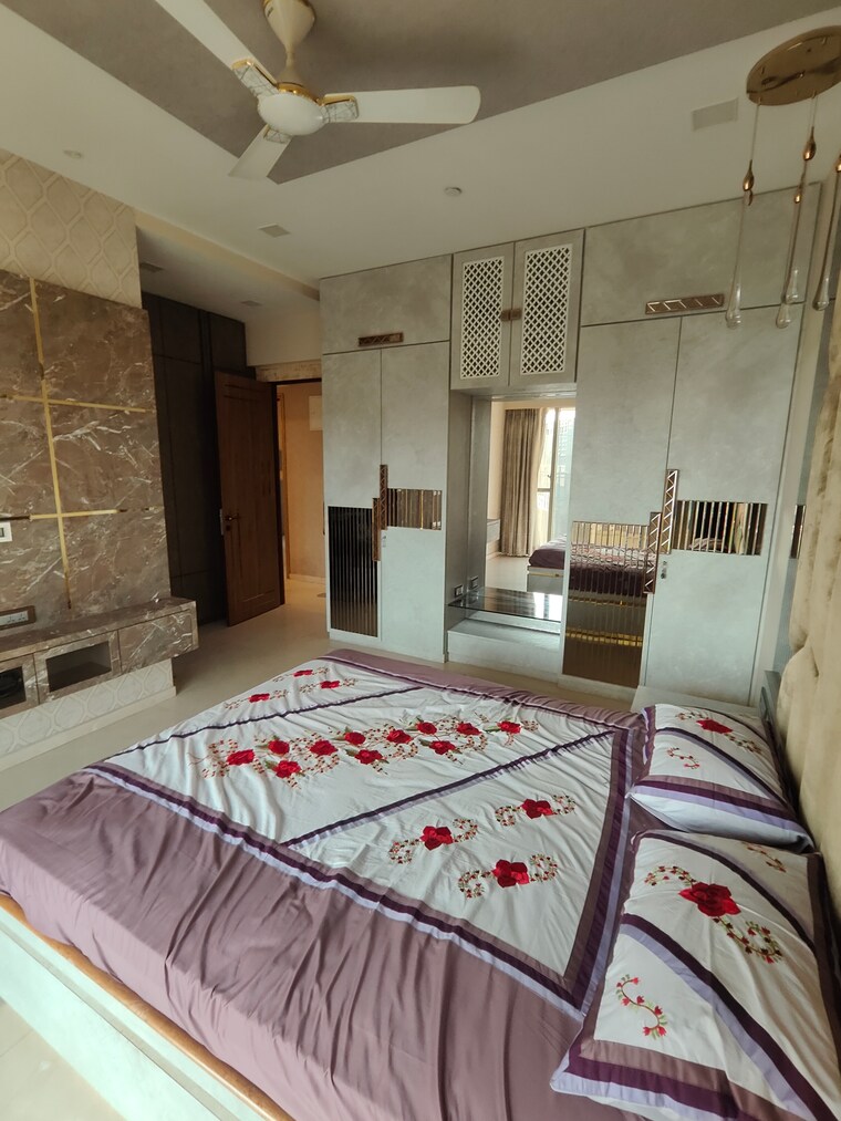 Bedroom, transcon-triumph-tower 3 Bedroom 1336 Sq.Ft. Apartment In Andheri West Mumbai 8636851