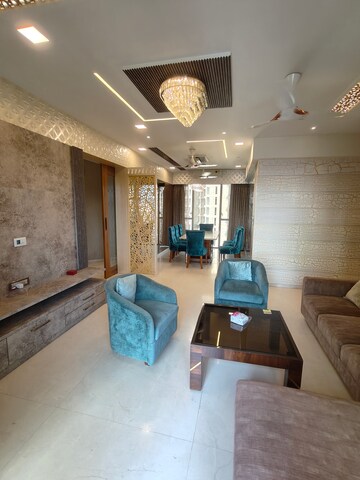 Living Room in 3 BHK Apartment at Transcon Triumph Tower, Andheri West – for Sale