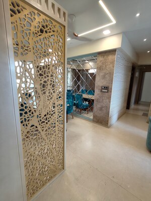 Living Room in 3 BHK Apartment at Transcon Triumph Tower, Andheri West – for Sale