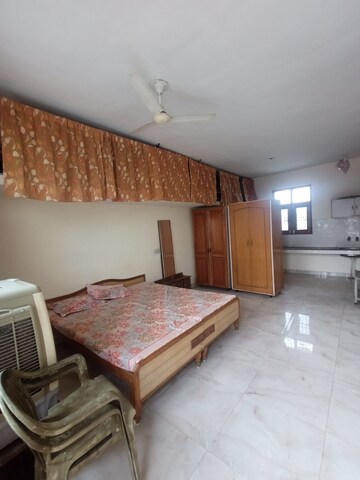 Living Room in 1 RK Independent House at Sector 12 Panchkula – for Rent