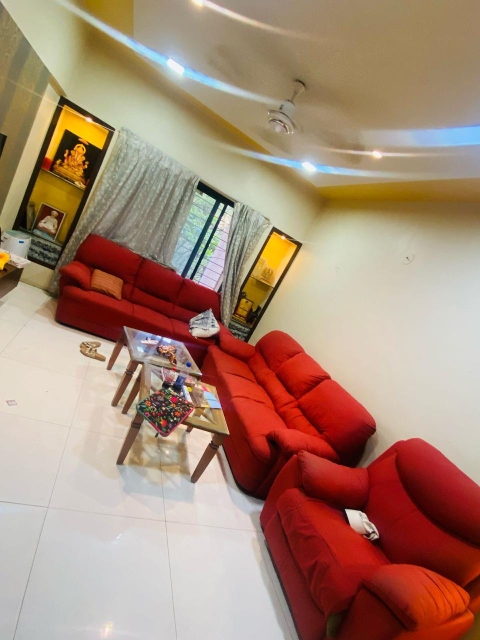 3 BHK + Pooja Room,Servant Room,Study Room,Extra Room Apartment For Rent in Sanskruti Mohar